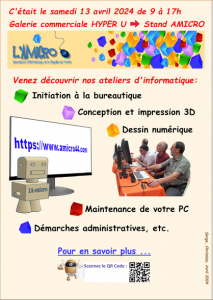 Journée portes ouvertes de L'AMICRO - Hyper U de la Chapelle-sur-Erdre